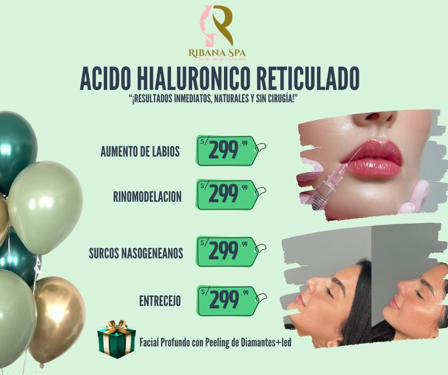 Ácido Hialurónico Reticulado Ribana Spa