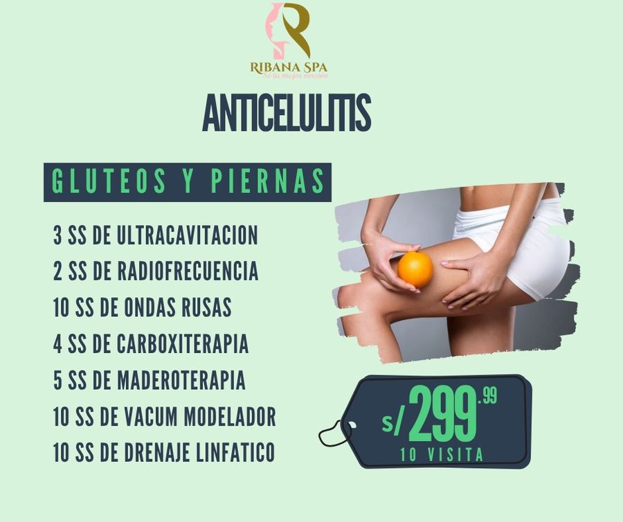 Anticelulitis · Glúteos y Piernas Ribana Spa