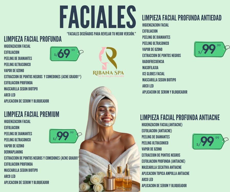 Limpieza Facial Ribana Spa