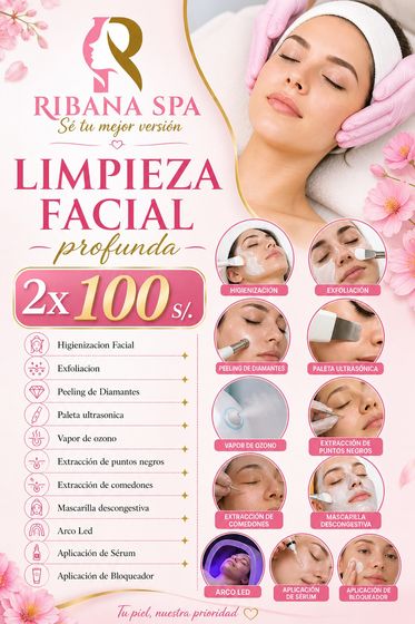 Limpieza Facial Profunda - Ribana Spa